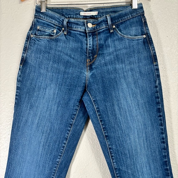 Levis Mid Rise Denim Jeans 505 Straight Leg Size 28 - Picture 2 of 8